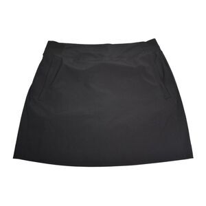 Members Mark Athletic Skort Black Built In Shorts Golf Gym Womens Large